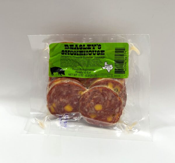 Beasley's Jalapeno Summer Sausage Slices