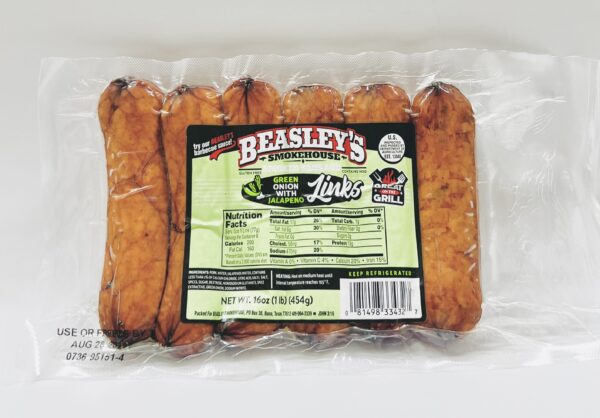 Beasley's Jalapeno Links